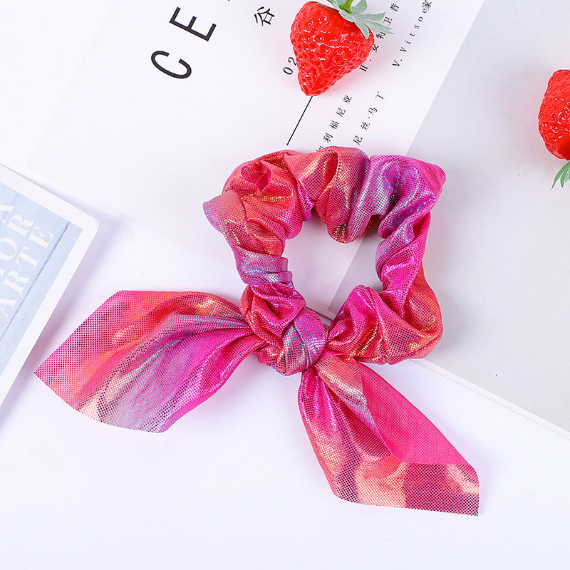 Anillo de cabello de la tela de cinta de arco al por mayor